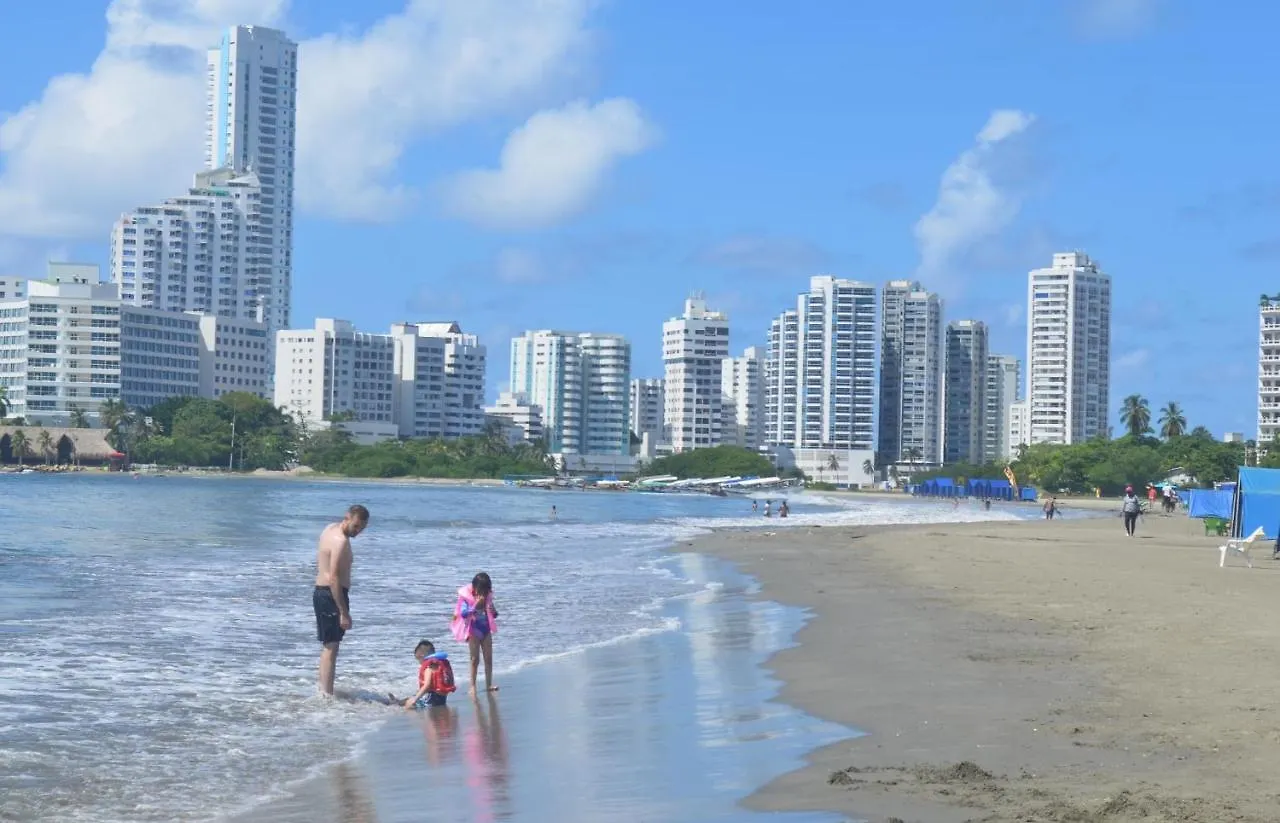 Cartagena Beach House One Block From Castillo Grande Beach Casa Playa